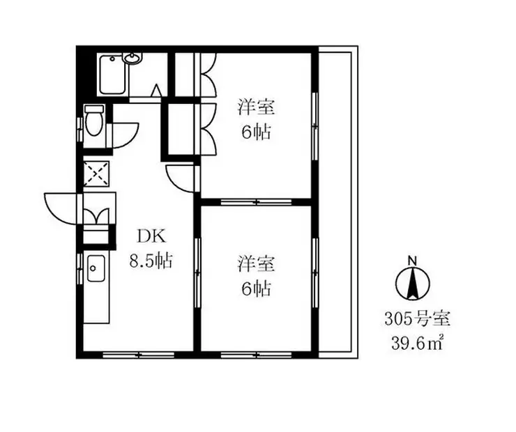 アコール上池台 3階階 間取り