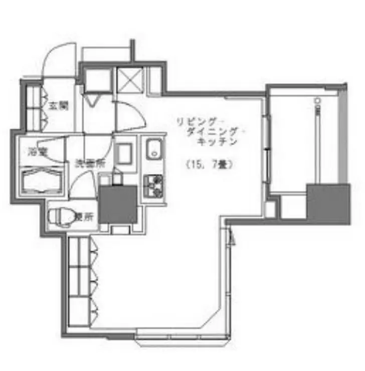 シティタワー池袋ウエストゲート 4階階 間取り