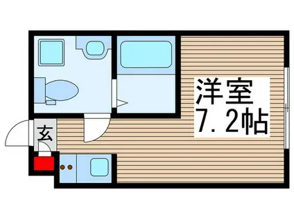 プレミアハイツ清瀬(ワンルーム/1階)の間取り写真