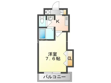 M´プラザ守口東(1K/5階)の間取り写真