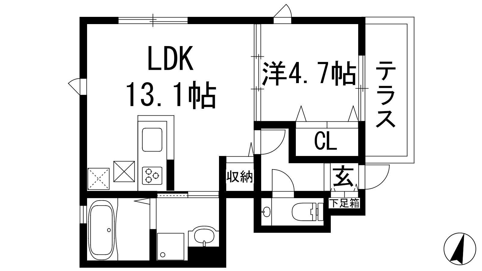 ソレイユ伊丹 B棟