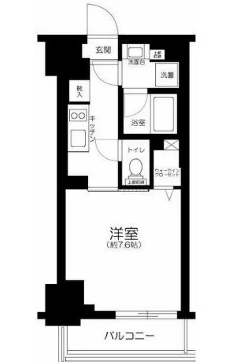 ピアース赤坂 5階階 間取り