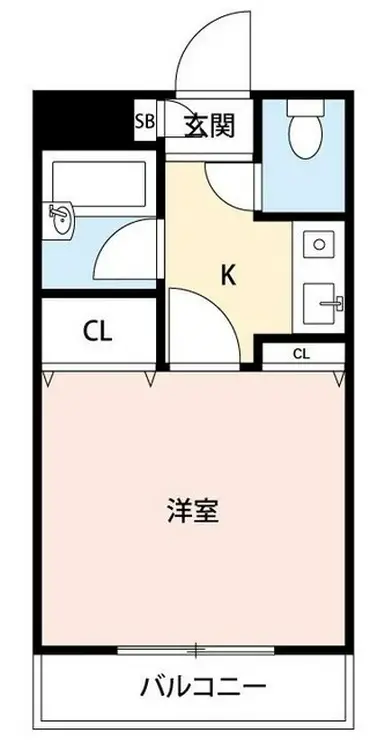 ベルファース朝霞台 2階階 間取り