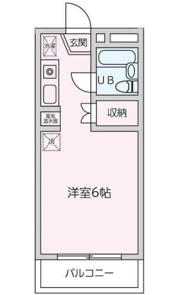 ストークレジデンスナカザワ(ワンルーム/4階)の間取り写真
