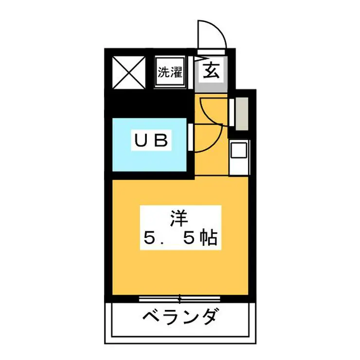 ハーミット西村 3階階 間取り