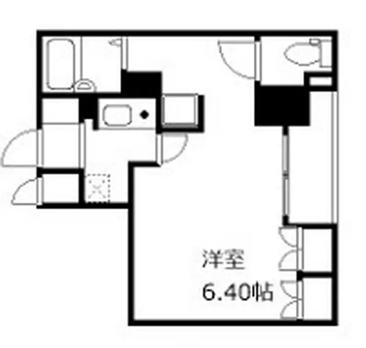 アイル池袋・North 2階階 間取り