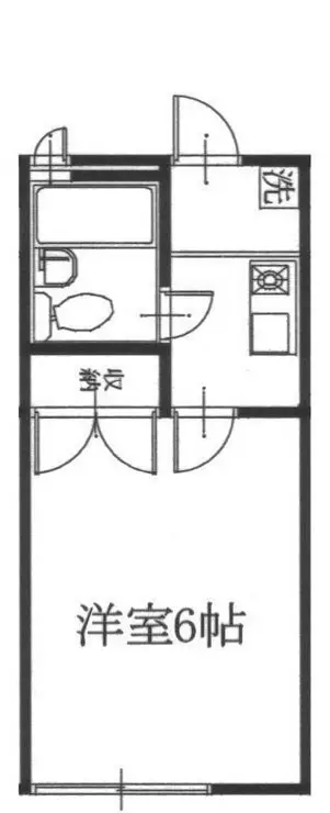 コゼット2 2階階 間取り