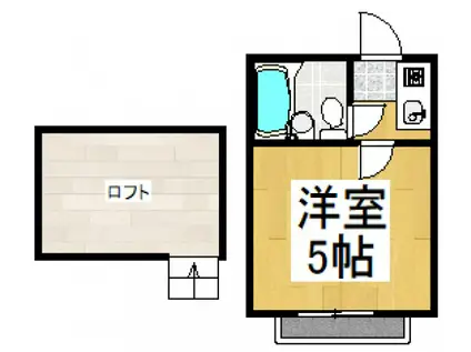 ライフピアファニー(ワンルーム/2階)の間取り写真