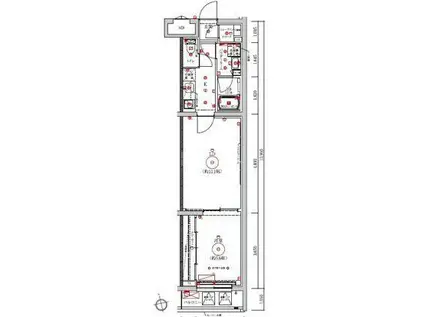 LUMEED梅島(2K/1階)の間取り写真
