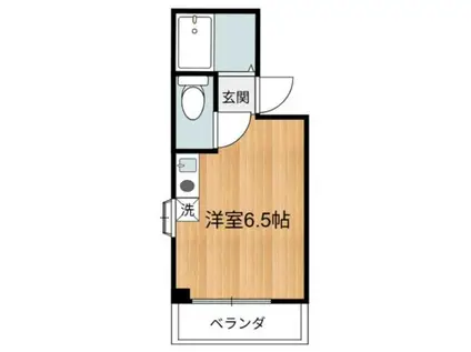 メゾンオーブ(ワンルーム/3階)の間取り写真