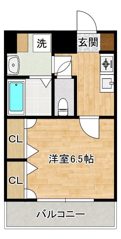 協和大手町ビル(1K/3階)の間取り写真