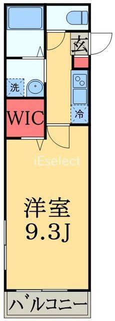 YS MARUCEAU(1K/3階)の間取り写真