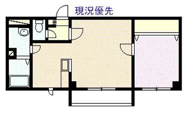 ＪＲ石北本線 南永山駅 徒歩16分 3階建 築29年(1LDK/2階)の間取り写真