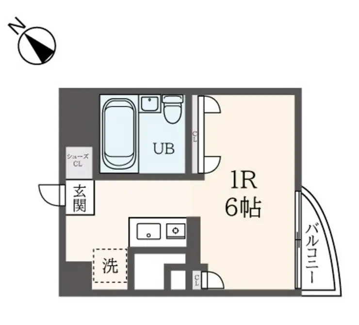 グラン向ヶ丘遊園 3階階 間取り