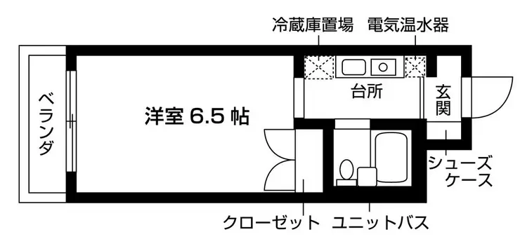 カルダモーム 2階階 間取り
