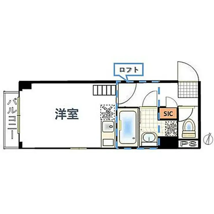 アスティエ渋谷松濤 4階階 間取り