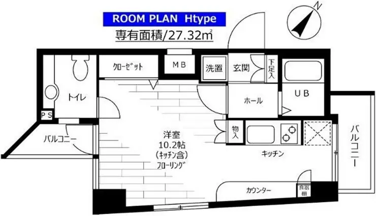 ステージファースト用賀アジールコート 4階階 間取り