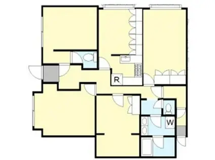 JLBグランエクリュ世田谷(4LDK/1階)の間取り写真