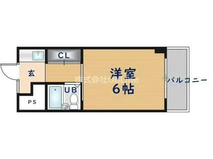 ウェルレジデンス小阪(1K/7階)の間取り写真