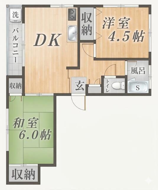 第13通南ビル(2DK/5階)