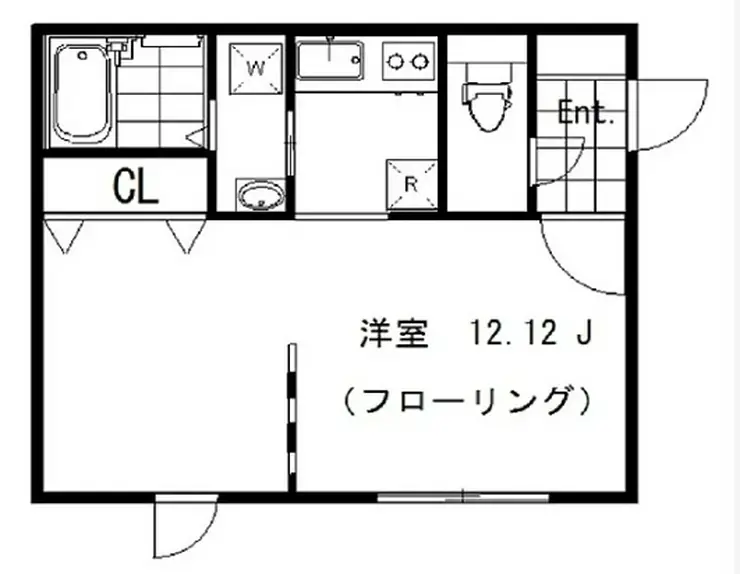 モデュロール赤坂 3階階 間取り