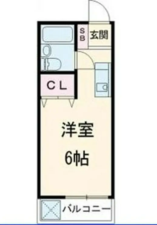 プリマ田無 1階階 間取り