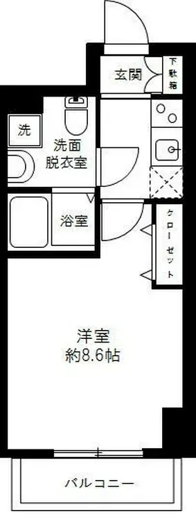 アイル東京向島参番館 8階階 間取り