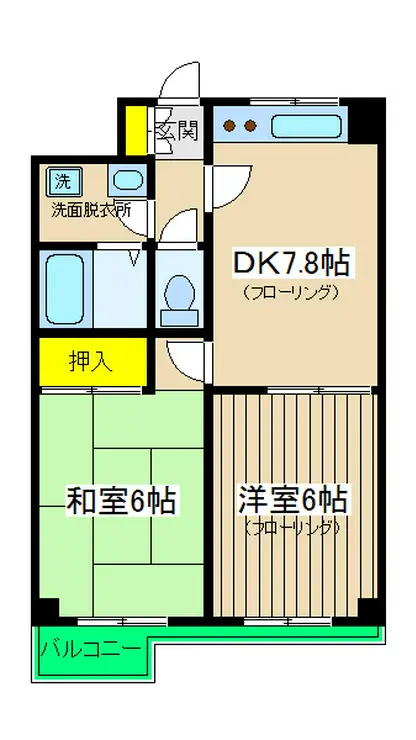 アソルティ横浜保土ヶ谷 5階階 間取り