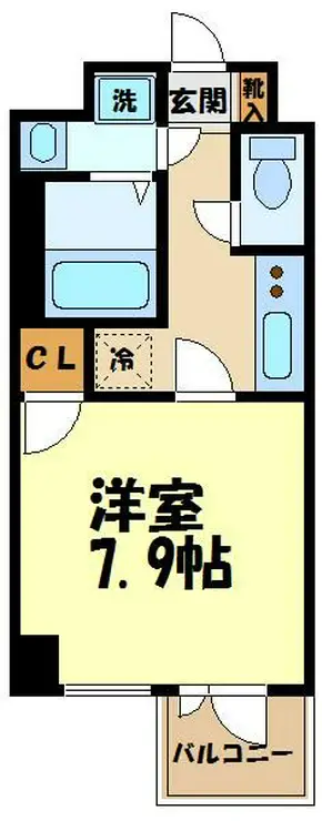 RISING STAGE 5階階 間取り