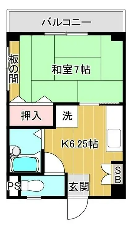 エクセレント泉 3階階 間取り