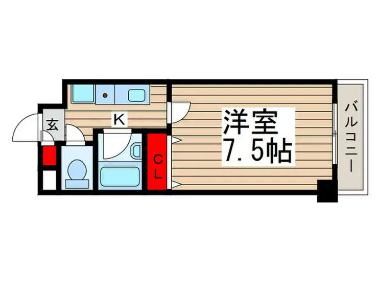 サンコート中島 2階階 間取り