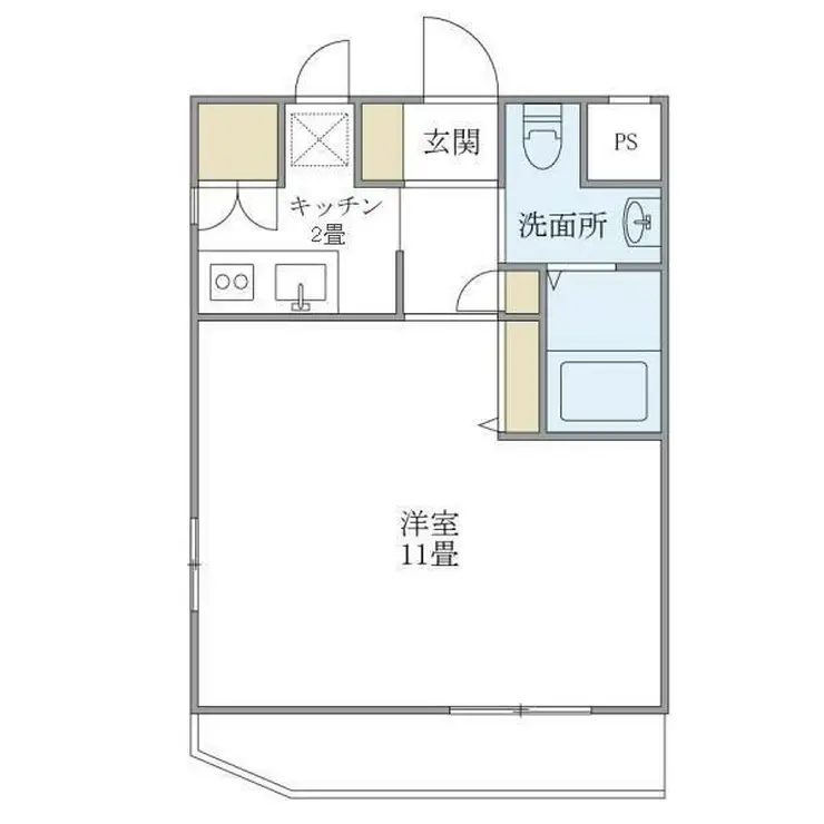KDXレジデンス小豆沢 3階階 間取り