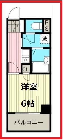秋葉原アークビル(1K/8階)の間取り写真
