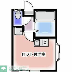 システムハイツ(ワンルーム/1階)の間取り写真
