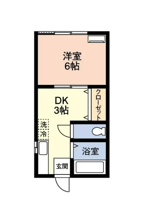 メゾンジュエル 1階階 間取り