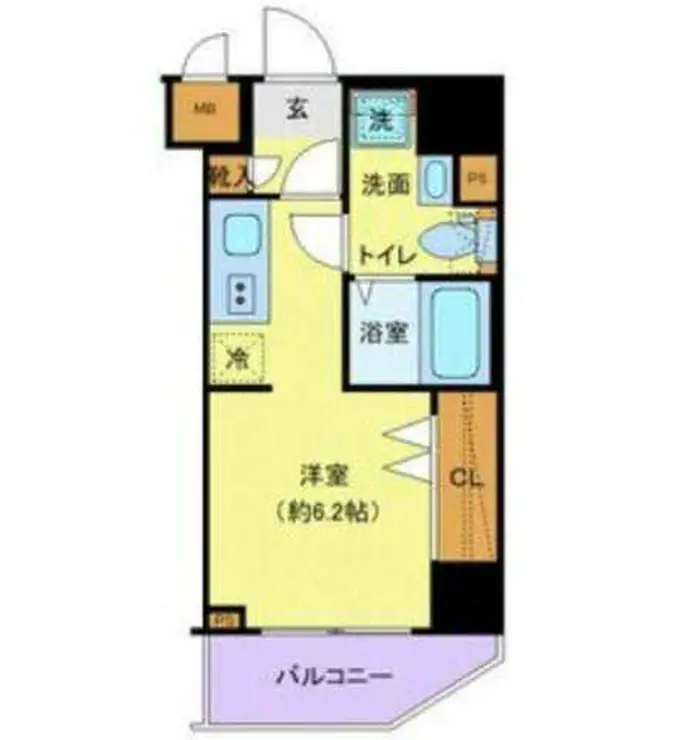 ル・リオン大塚 2階階 間取り