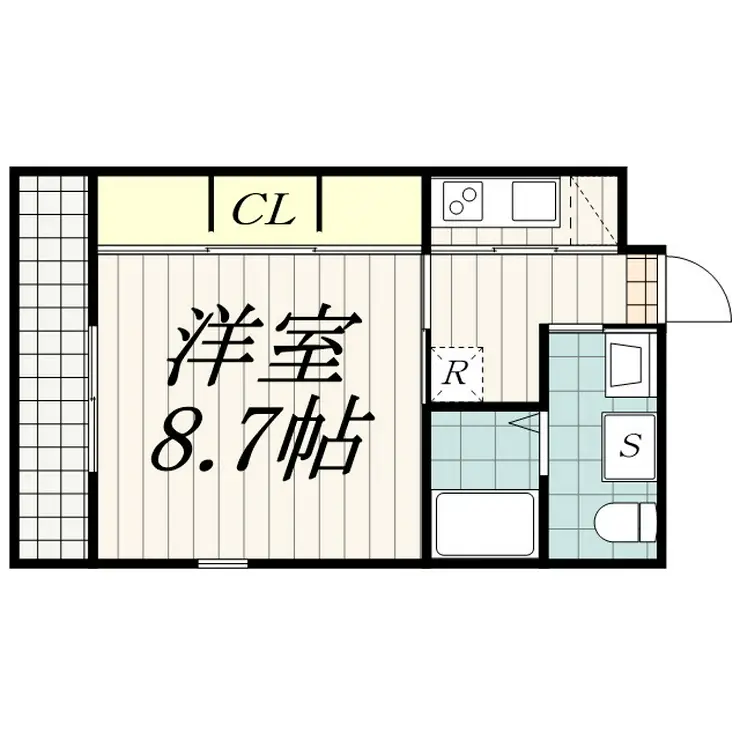 リブリ・みどり野 1階階 間取り