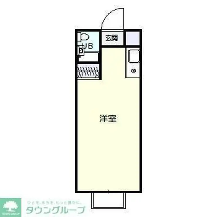 アネックス武蔵台 2階階 間取り