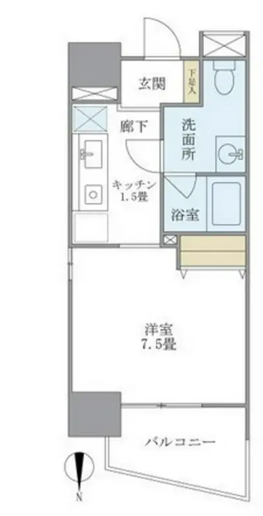 マイプレジール広尾 11階階 間取り