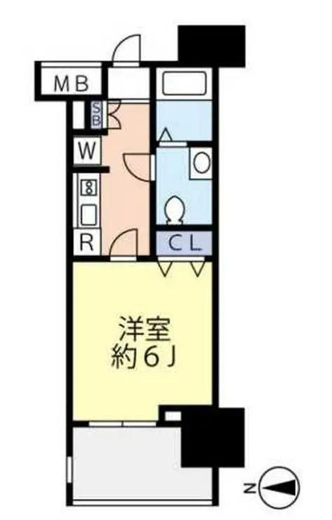 アゼスト浦安ステーション 9階階 間取り