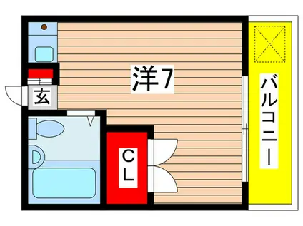 GRACE MAISON大町(ワンルーム/3階)の間取り写真