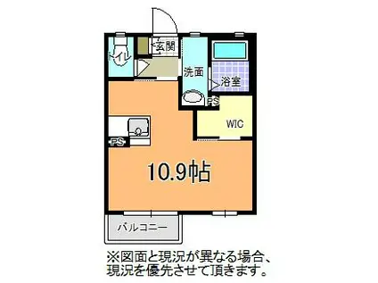メゾン・ド・パル文京(ワンルーム/1階)の間取り写真