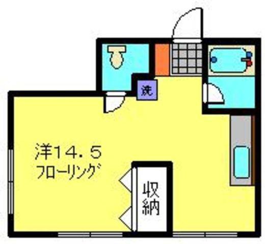 レガーロ横濱(ワンルーム/2階)の間取り写真