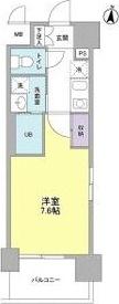 COMFORESPA新大阪(1K/2階)の間取り写真