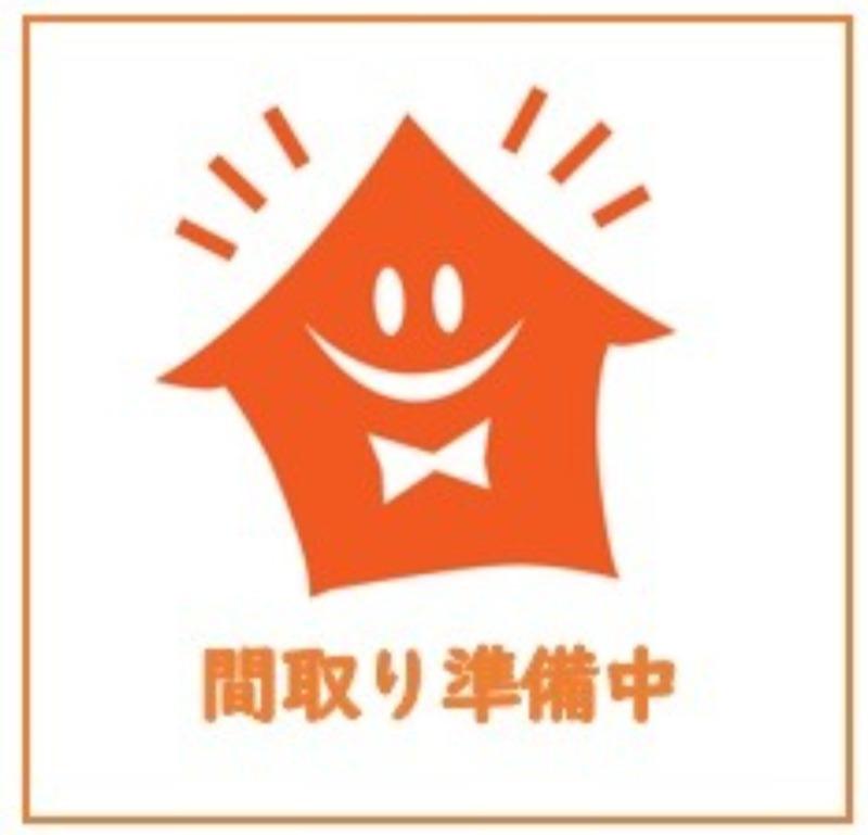 エスコート川沿B(1DK/2階)の間取り写真
