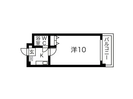 第7和興ビル(1K/5階)の間取り写真