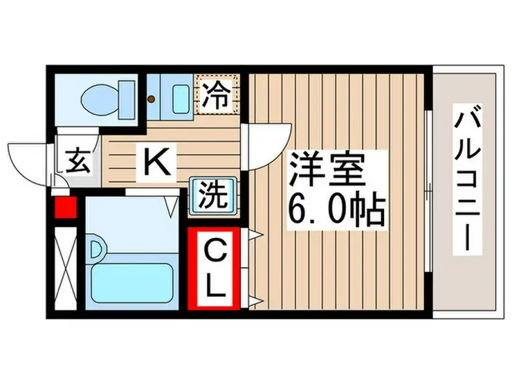 グレイス南葛西 4階階 間取り