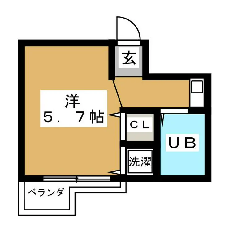 プランドール武蔵野 3階階 間取り