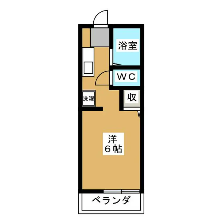 ハイムサンフラワー 2階階 間取り