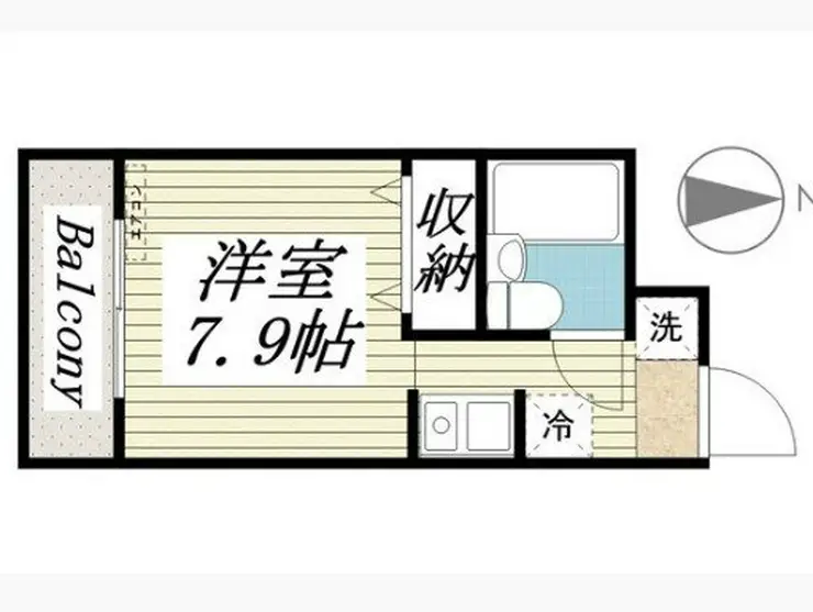 メゾン・ド・フレシール 3階階 間取り